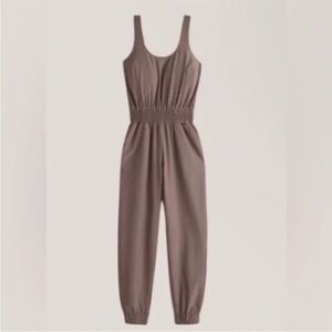 Abercrombie & Fitch Brown Jumpsuit